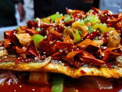 经典香辣烤鱼（清江鱼/份）-锦尚阁烤鱼•天津菜(宣武门胡同店)