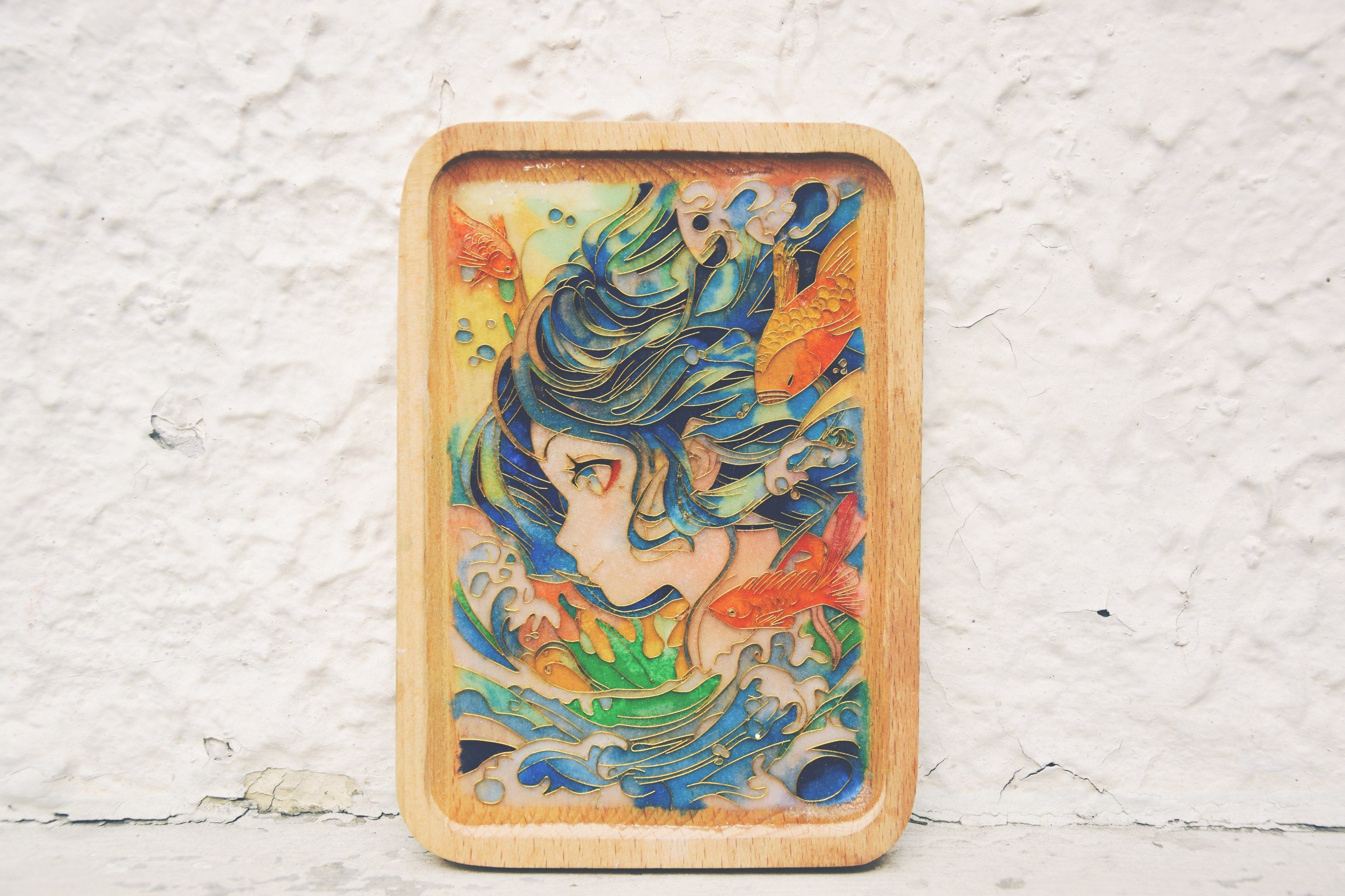 非遗珐琅diy

掐丝珐琅画是一