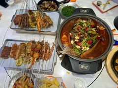 -宝记烧烤·碳锅羊肉·羊蝎子火锅·夜食社(文体路创始店)