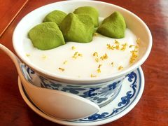 抹茶奶盖麻薯-寄畅興·百年蟹黄面·万国建筑群(外滩27号店)