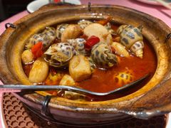 辣酒煮花螺-行家海鲜火锅酒家(静安寺店)