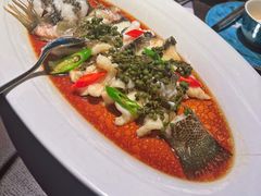 椒麻竹笋壳鱼-大拙里·精致融合菜(沙湖桃源国际店)