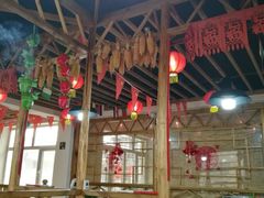 大堂-缘福乡村铁锅炖民宿(八达岭店)