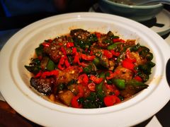 辣椒炒青茄子-相遇半路·精品江西菜(华为湖畔花园店)