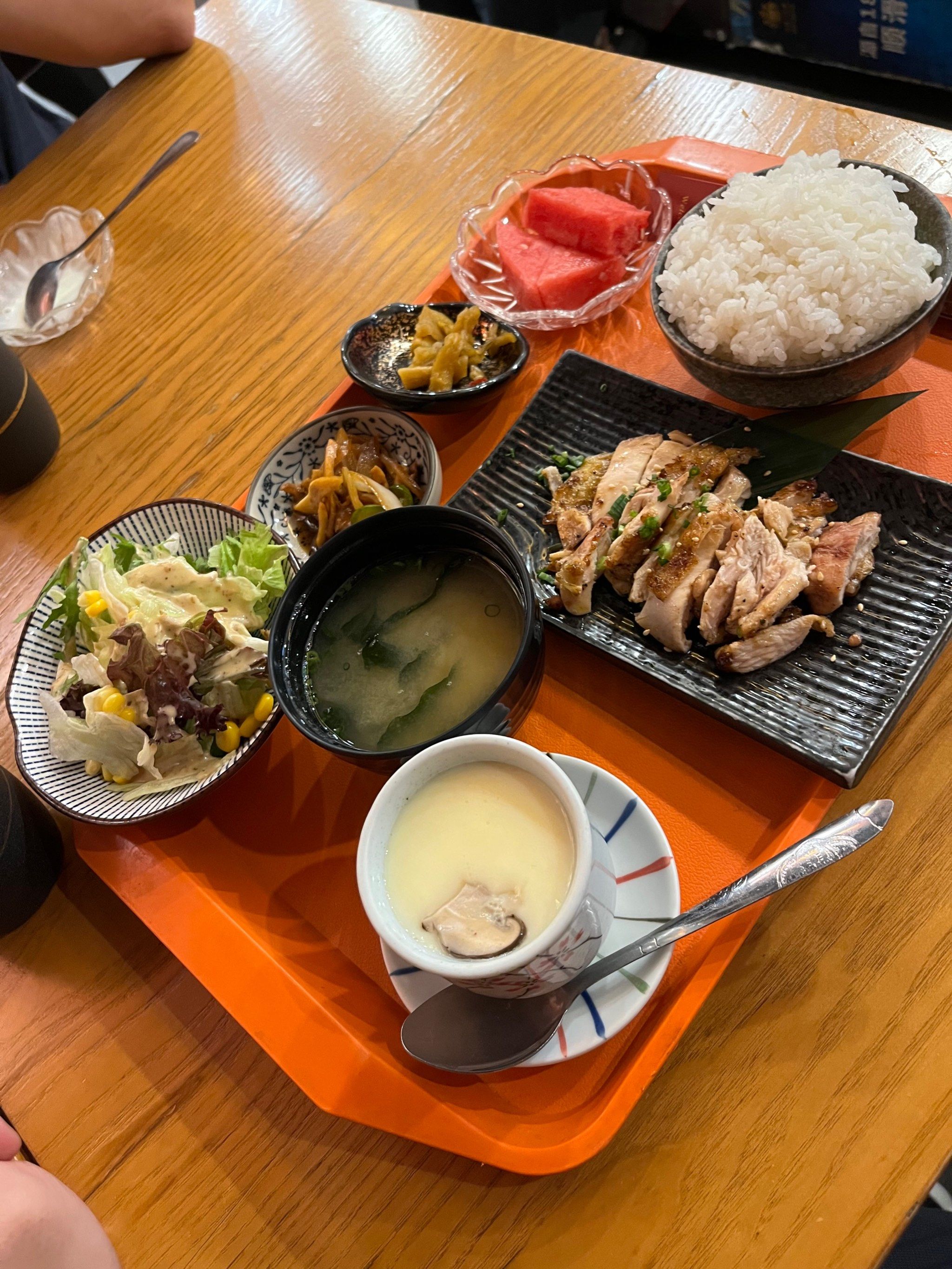 午餐套餐满足感in程家桥