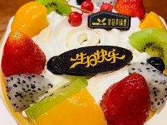 -皇冠幸福里动物奶油生日蛋糕(万达店)