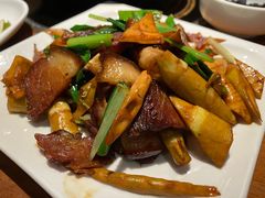 大巴山老腊肉炒笋-黑鸡小馆(金源店)
