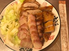烧鹅叉烧双拼饭-吾家香港烧腊专门店