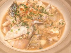 蒜香焗鱼头（有机鳙鱼）-廖川菜(太阳宫店)