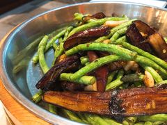 阳江姜豉大盘豆角茄子-五稻厨房粤西菜(新闻店)