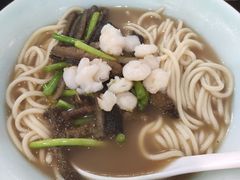 虾爆鳝面-奎元馆.百年奎元.非遗传承(西湖边的解放路店)