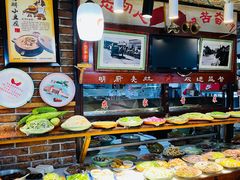 自助取餐区-一元馅饼店