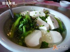 青菜豆腐-老幺泉水鸡