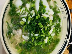 青咸菜目鱼汤面-老地方面馆(思南路店)
