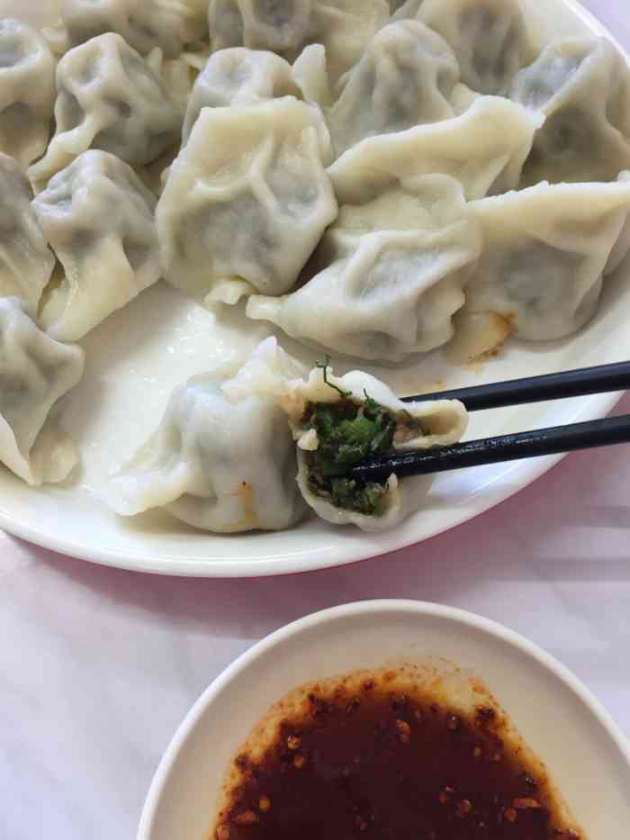 满口香饺子馆-"渔阳饭店北门对面的一家饺子馆,纯手工制作.