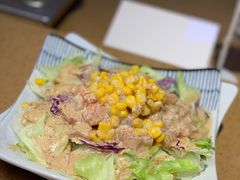 芝麻海鲜沙拉-达摩君日本料理(泰海花园小区店)