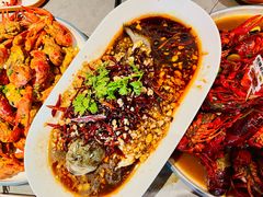 招牌蒜爆鱼-杨氏青龙虾·羊蝎子(珠江路店)