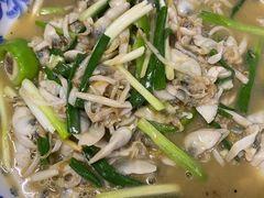 炒螺肉-海口滨海新村143号海南老字号炒菜店