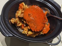 黄金膏蟹焗走地鸡-皇朝会.经典传统粤菜(外滩店)
