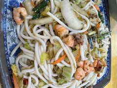 槽菜炒粉干-福州人铭小吃