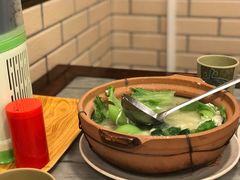 咸蛋黄芥菜煲-紫金食坊(江南西路店)
