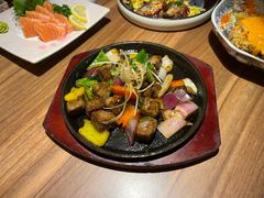 日式铁板牛肉粒-隐月· 㐂和食屋(芝罘万达公馆店)