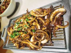 铁板黑椒鱿鱼须-金悦印象小馆(三里河店)