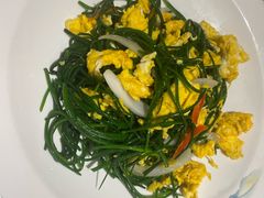 沙葱炒鸡蛋-新疆巴州金丝特餐厅(大钟寺店)