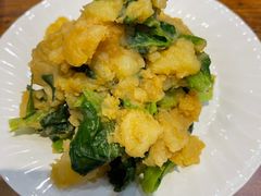 小白菜土豆泥-韩师傅老大同刀削面(北苑路店)