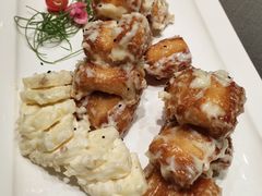 菠萝油条虾-望乡楼上海菜(日月光店)