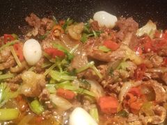 小炒黄牛肉-小隐人家(乐松店)