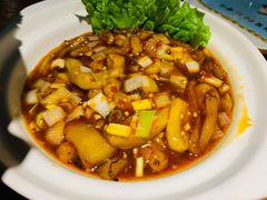 鱼香茄子煲-川人百味(金安中央大街店)