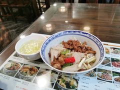 莲菜炒肉煮馍-老西安韩记三鲜煮馍(四府街店)