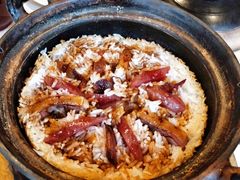 明火香煲腊味饭-利苑酒家(金宝店)