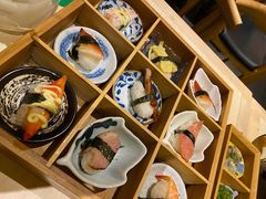火炙九宫格寿司拼盘-柏鮨寿司.刺身.定食(米山町地中海店)