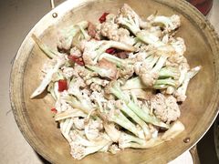 铜锅有机花菜-老村长•湖北家常菜(南湖店)