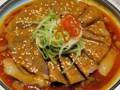 芝麻牛肉拉皮-青雅中餐厅(大连金石滩绿发希尔顿度假酒店)