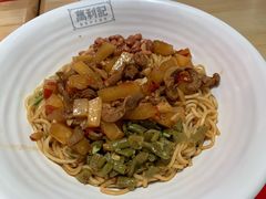 酸辣鸡杂干挑面-万利记·长沙粉面小吃(福永天虹店)