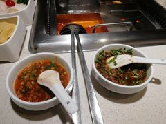 番茄汤底-海底捞火锅鲜切牛肉主题店(长寿路店)