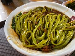 炸酱菠菜面-老陈婆手工面庄