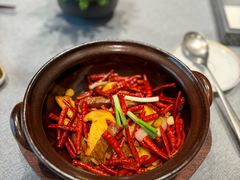 云椒老人头菌嘟精选牛肉-荣府宴(南阳路店)