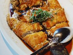 黄油花雕浸笋壳鱼-玫瑰厅上海菜(兴国路店)