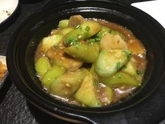 丝瓜芋头煲-湘与香缘·湖南菜(王府井北京市百货大楼店)