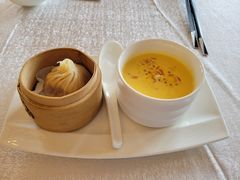 小笼包加杨枝甘露-上海和平饭店龙凤厅 Dragon Phoenix
