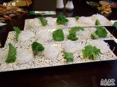 B-吃完的刺身盘子-真剑日本料理·铁板烧(贵州路店)