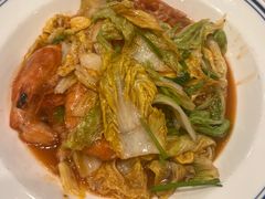 渤海大虾熬白菜-三义和酒楼(广渠门店)