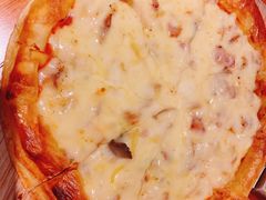 培根蘑菇薄脆披萨（10寸）-新贝乐意大利餐厅(苏州中心店)