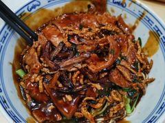 肉丝猪肝葱油拌面-福海面馆(阳曲店)