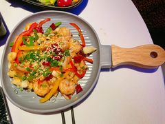 香辣蒜味煎虾仁-天玑高空江景餐厅&酒吧Sky Secret Restaurant&Bar