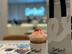 江城樱花拿铁-Seesaw Coffee(武商MALL·武广店)